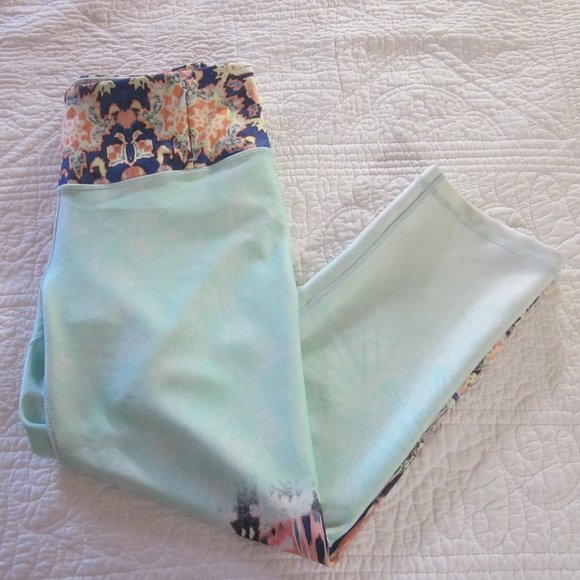 Calia Pants S Limited Edition Havana Capri Leggings - Picture 2 of 8